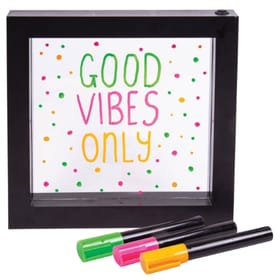 Light Up Message Frame and Pens