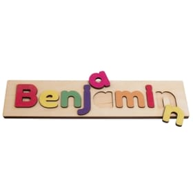 Wooden Name Puzzle 8-12 Letters