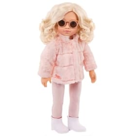 Ava Doll with Glasses on
