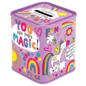 Magic Unicorn - Money Tin Front