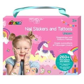 Nail Stickers & Tattoos - Unicorn Box Front