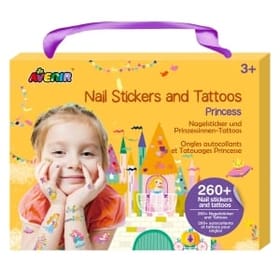Nail Sticker & Tattoos - Princess Box Front