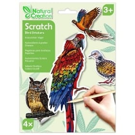 Scratch Stickers - Birds