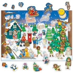 Countdown to Christmas Activity Book Scene