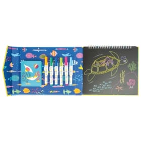 Chalkboard Sketchbook - Ocean Drawing