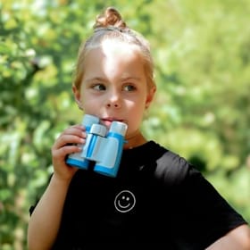 Girl with Junior Binoculars