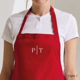 Personalised Cotton Apron Style 1