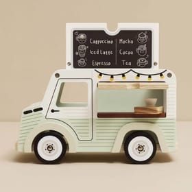 Wooden Mobile Café Van