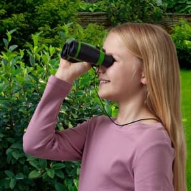 Outdoor Adventure Binoculars Girl