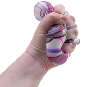 NeeDoh Swirl Nice Cube Squished