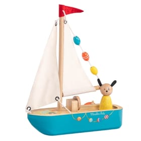 Wooden Sail Boat image 2