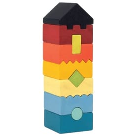 Colourful Stacking Tower image 1