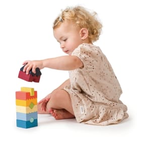 Colourful Stacking Tower image 2
