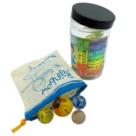 Rainbow Marble Reward Jar image 1