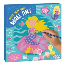 Paint Your Own Canvas Wall Art - Mermaid