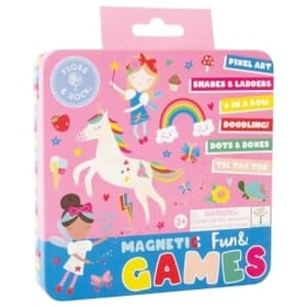 Rainbow Fairy Magnetic Fun & Games Tin