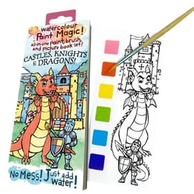 Paint Magic - Castles, Knights & Dragons