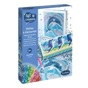 Diamond Art Box - Dolphins image 1