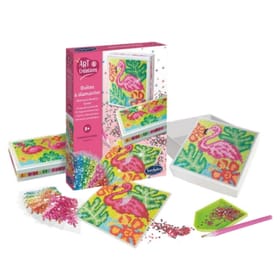 Diamond Art Box - Pink Flamingos