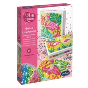 Diamond Art Box - Pink Flamingos image 1