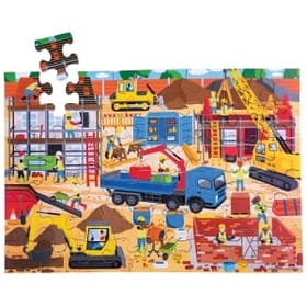 Construction Site Floor Puzzle