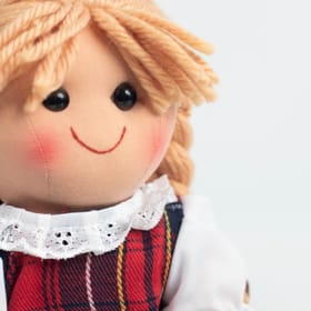 Personalised Iona Doll Close