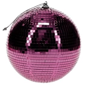 Pink Disco Ball - 15 cm