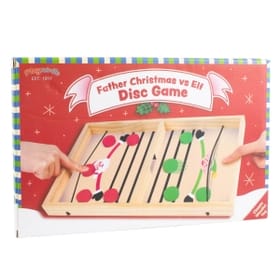 Father Christmas vs Elf Disc Game