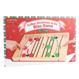 Father Christmas vs Elf Disc Game