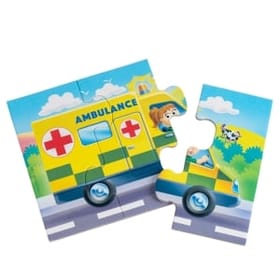My First Puzzles - Rescue Vehicles image 1
