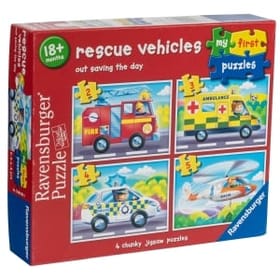 My First Puzzles - Rescue Vehicles