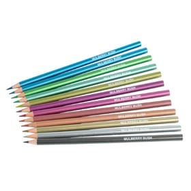 Personalised Metallic Colouring Pencils