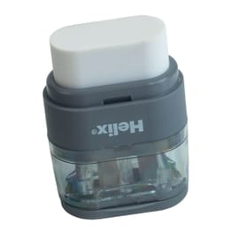 2 Hole Pencil Sharpener with Eraser image 2