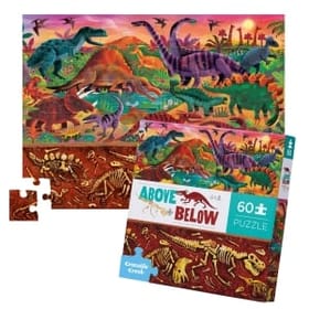 Above & Below - Dinosaur World Puzzle image 1