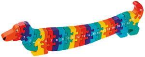 Dog 1-25 Number Puzzle