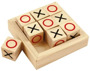 Wooden Noughts & Crosses