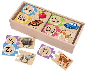 Wooden Alphabet Puzzles