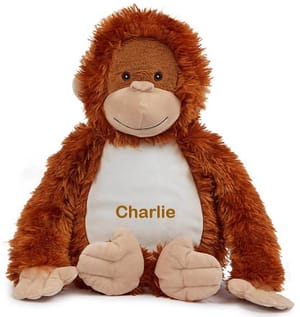 Personalised Orangutan Soft Toy