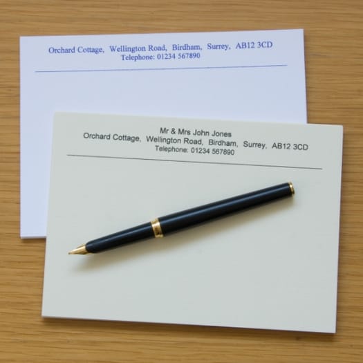 Correspondence Cards x 50