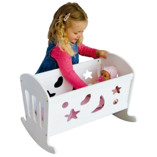 Wooden Rocking Star Cradle