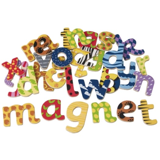 Magnetic Wooden Letters