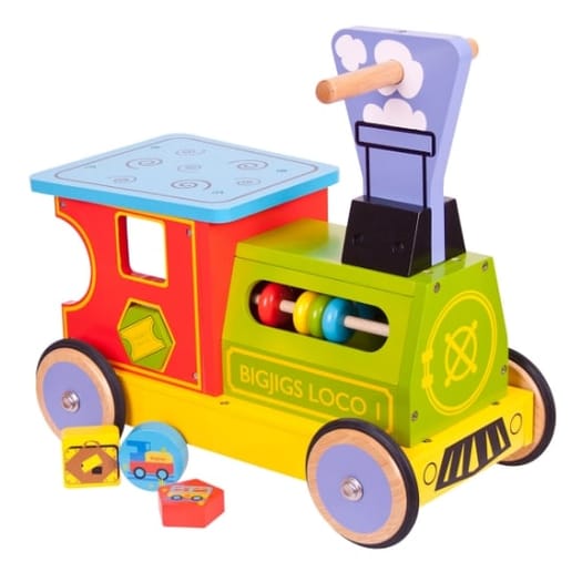 Train Ride-on Shape Sorter