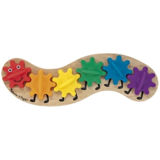 Wooden Caterpillar with Gears