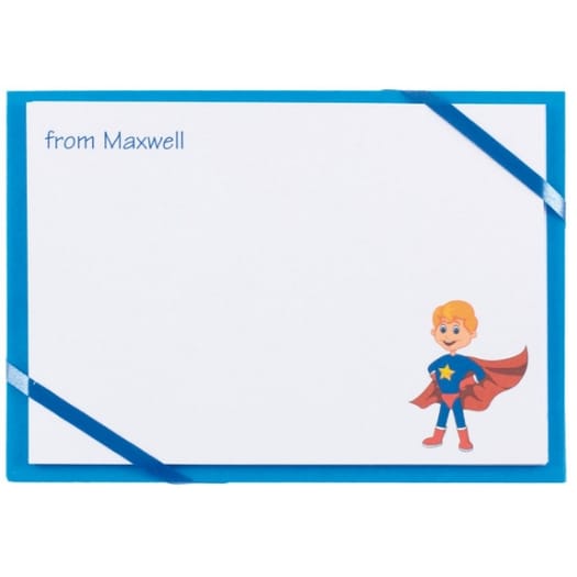 Named Cards - Super Hero