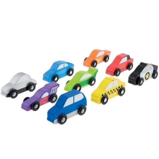 Wooden Car Set