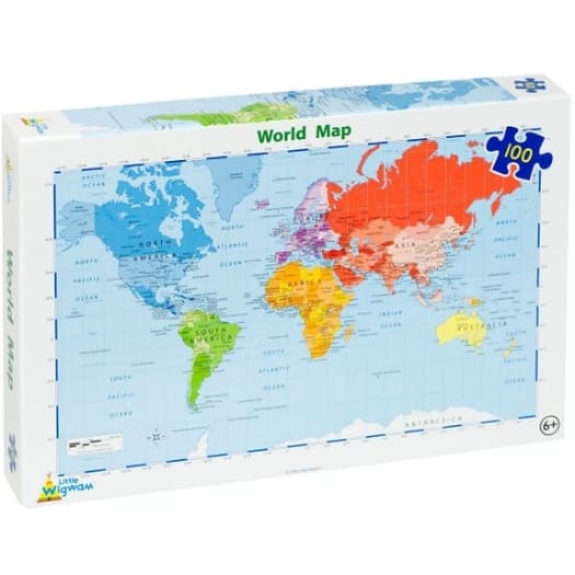 World Map Jigsaw (100)