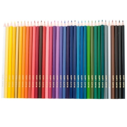 36 Personalised Colouring Pencils