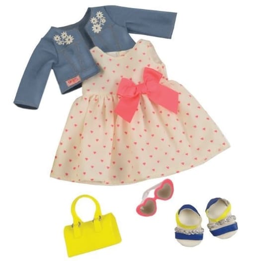 Bright As the Sun Doll's Outfit