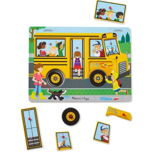 The Wheels on the Bus Sound Puzzle