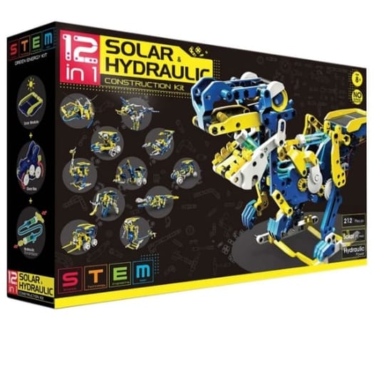 12 in 1 Solar Hydraulic Construction Kit